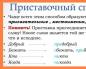 Способы словообразования слов в русском языке Слова которые образованы приставочно суффиксальным способом примеры